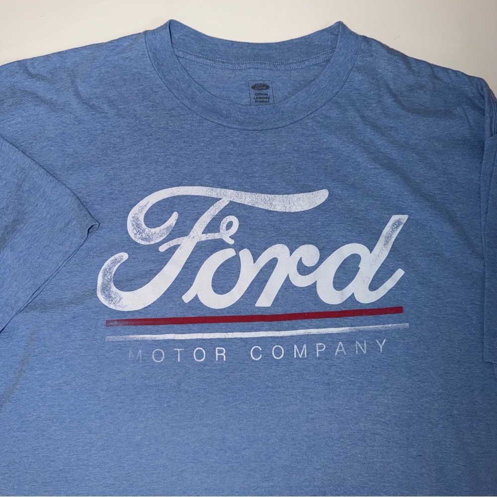 Ford | Ford Motor Company Blue Men's T-Shirt Size 3XL